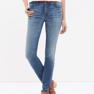 Madewell Jeans 9" High Rise Skinny size 27 4